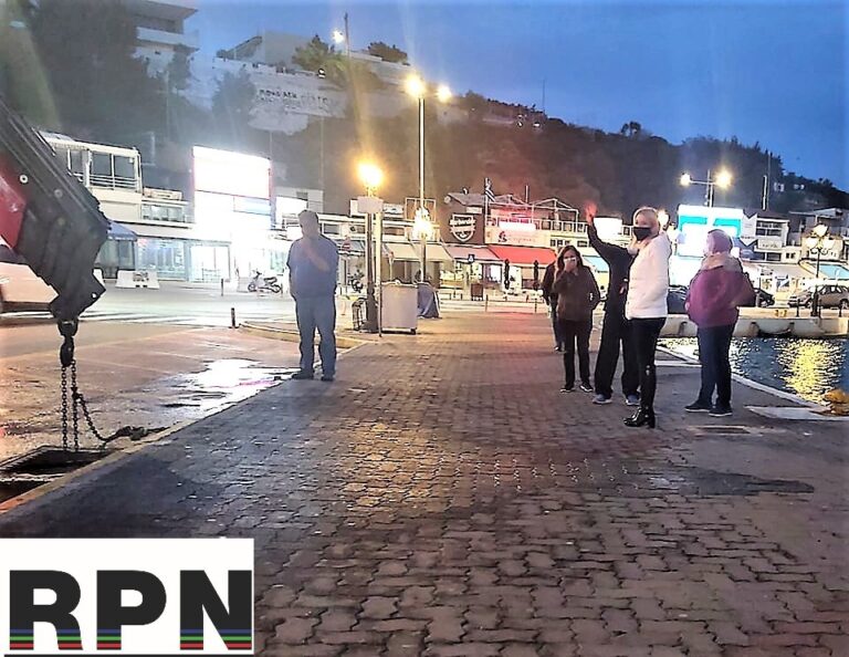 Ο Οργανισμός Λιμένος Ραφήνας απεγκλωβίζει γατούλα στο λιμάνι: Παρούσα και η Δ.Σ Δέσποινα Γκικάκη