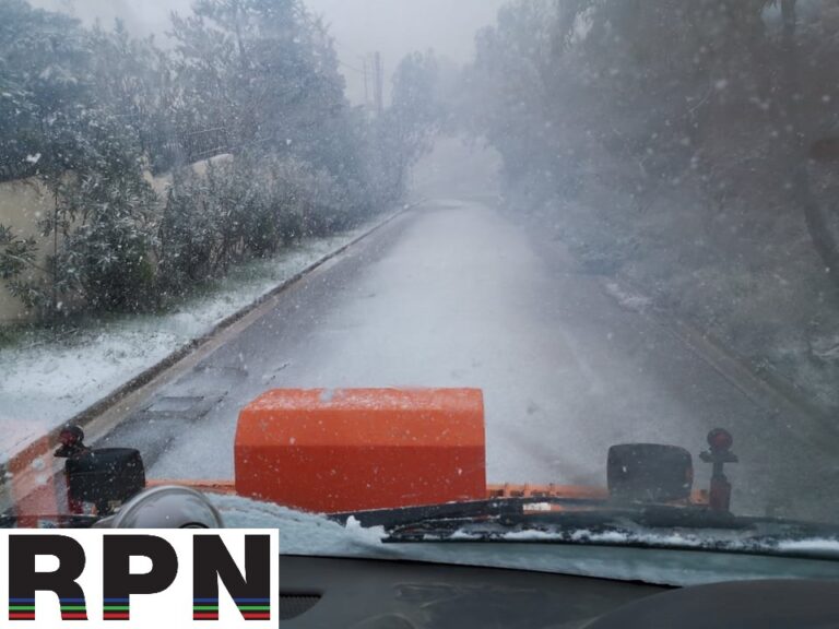 Ντράφι-Διώνη: Το απόγευμα σήμερα και αύριο πρωϊ πάλι ρίψεις αλατιού