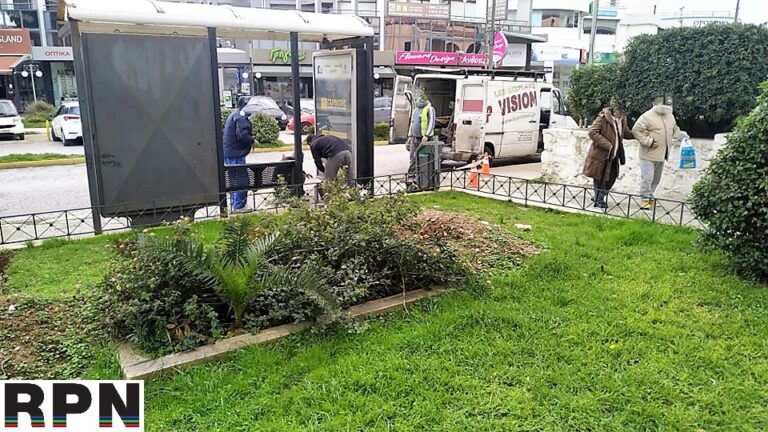 Ξηλώνονται στάσεις λεωφορείων στην Ραφήνα προκειμένου να ανανεωθούν (φωτο)