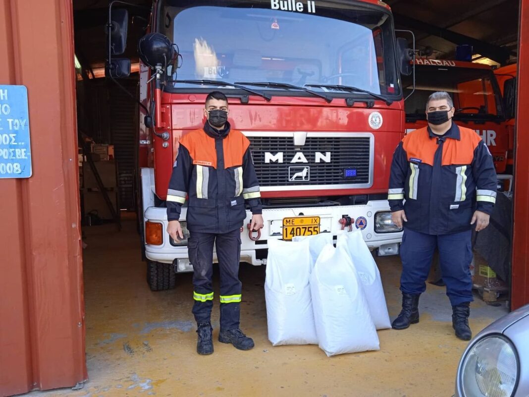 Το Φιλοζωϊκό Σωματείο Μαραθώνα ευχαριστεί το Πυροσβεστικό Σώμα Εθελοντών Ν. Βουτζά -Προβαλίνθου