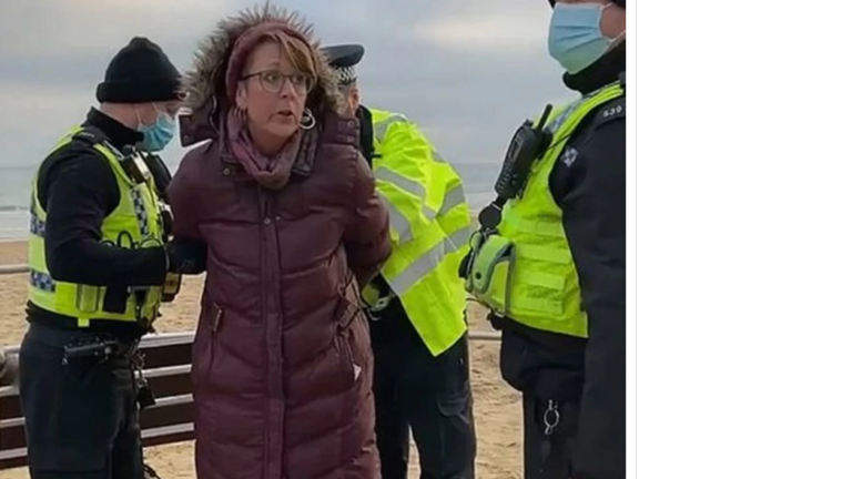 Χειροπέδες σε όσους δεν τηρούν την καραντίνα στην Μεγάλη Βρετανία(φωτο)