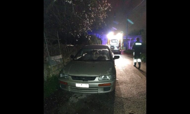 Νεκρός άνδρας σε αυτοκίνητο στην Αρτέμιδα