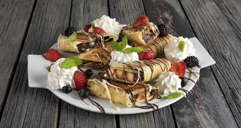 Η συνταγή της ημέρας: Φλογέρες με μπανάνα και πραλίνα