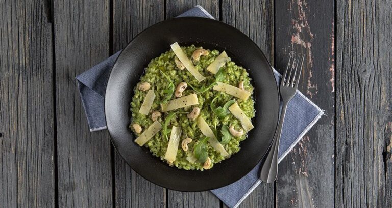 Η συνταγή της ημέρας: Ριζότο με πέστο βασιλικού