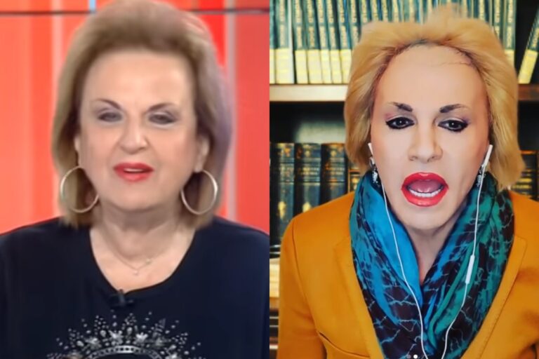 Ο Τάκης Ζαχαράτος μεταμφιέζεται Ματίνα Παγώνη και ξεκαθαρίζει: Απόκριες δεν θα κάνουμε(βίντεο)