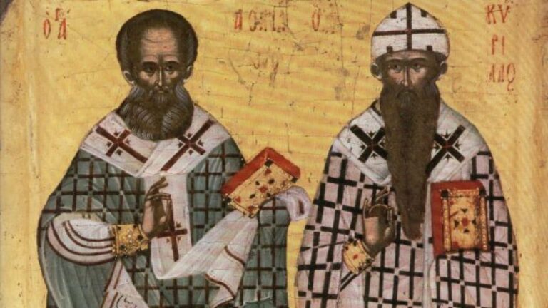 Αγίων Αθανασίου και Κυρίλλου Πατριαρχών Αλεξανδρείας σήμερα, 18 Ιανουαρίου