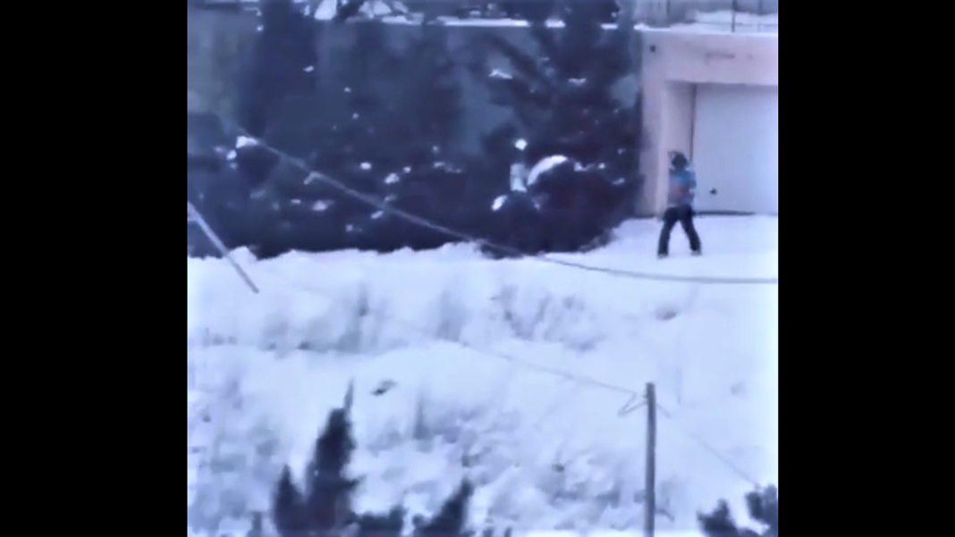 Snowboard στο Ντράφι! Βίντεο αναγνώστη μας