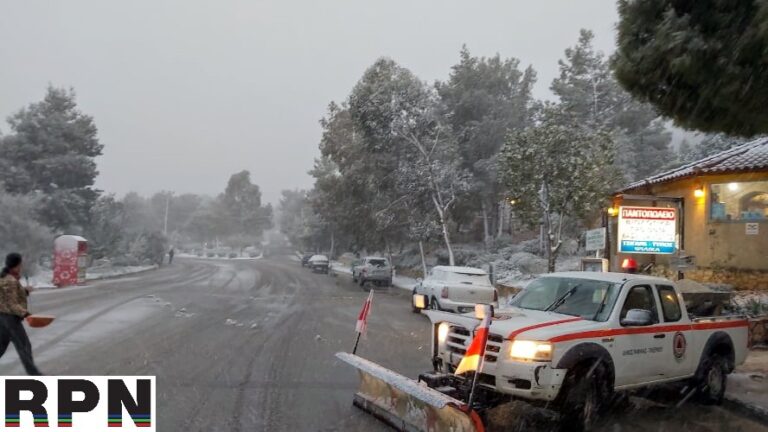 Το έστρωσε στο Ορεινό Πικέρμι (φωτο-βίντεο)- Ευχαριστήριο rpn.gr στην Πολιτική προστασία Ραφήνας-Πικερμίου