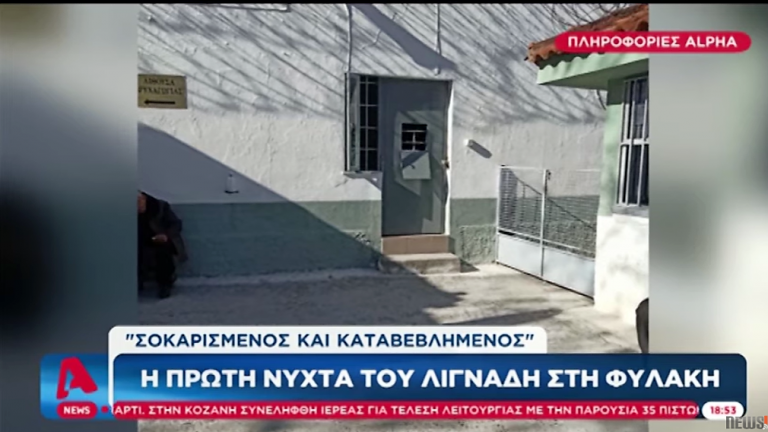 Tο κελί που κρατείται o Δημήτρης Λιγνάδης στις φυλακές Τρίπολης(βίντεο)