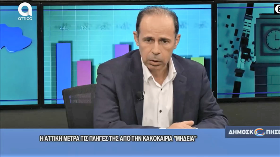 Β.Μπουρνούς στο Attica TV: Αυτά είναι τα μεγάλα έργα και οι δράσεις μας(βίντεο)