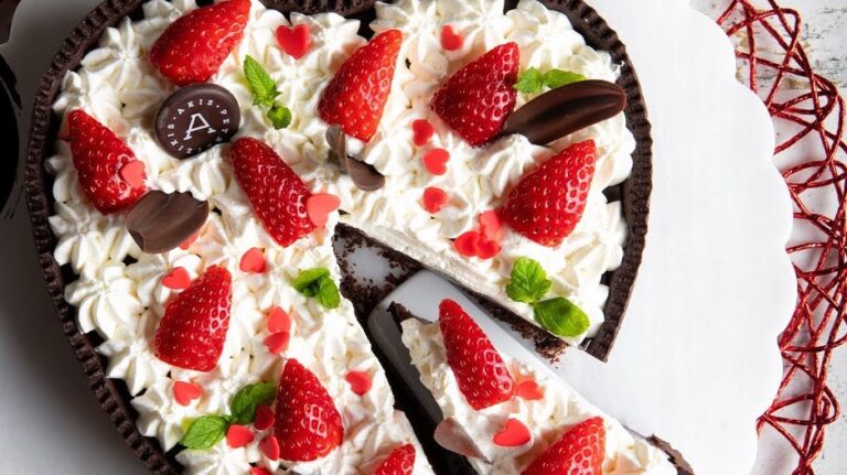 Η συνταγή της ημέρας: Τάρτα σοκολάτας καρδιά