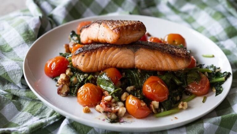 Σολομός με ψητά λαχανικά και αγκινάρες αλά πολίτα την Παρασκευή στην ΚΑΤΣΑΡΟΛΑ!