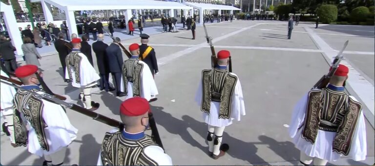 25η Μαρτίου – Live: Οι ξένοι ηγέτες καταθέτουν στεφάνι στο Μνημείο του Άγνωστου Στρατιώτη