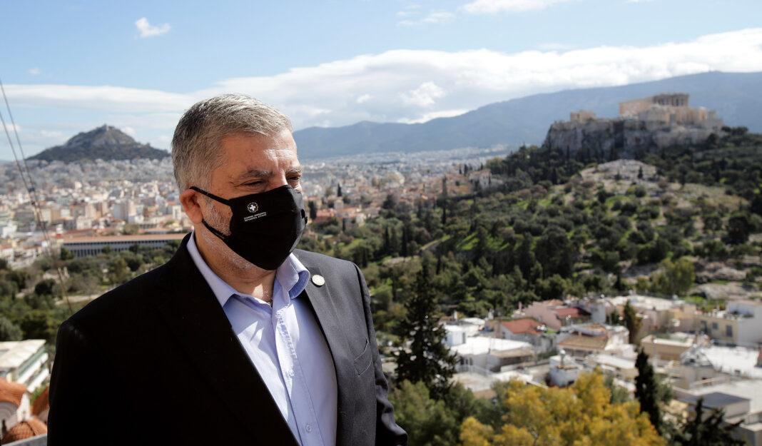 Επίσκεψη Περιφερειάρχη Αττικής Γ. Πατούλη στο Εθνικό Αστεροσκοπείο Αθηνών