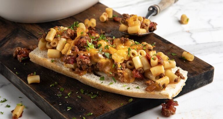 Η συνταγή της ημέρας: Sloppy joes με κοφτό μακαρονάκι