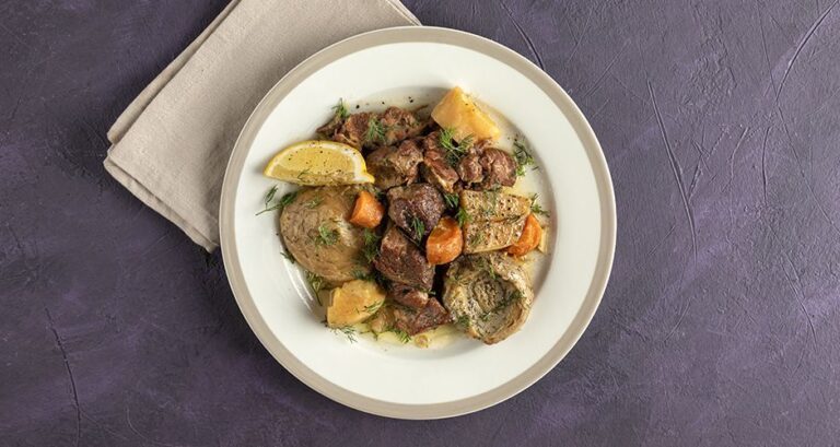 Η συνταγή της ημέρας: Χοιρινός λαιμός με αγκινάρες στη χύτρα ταχύτητας