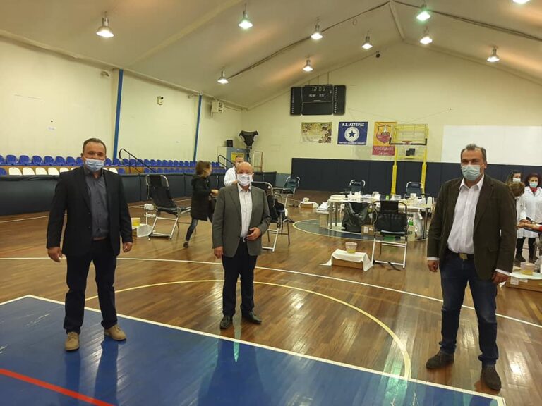 Εθελοντική αιμοδοσία στο Πολιτιστικό και Αθλητικό Πάρκο Νέας Μάκρης