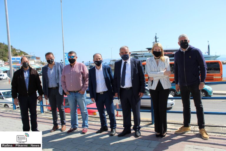 Μπουρνούς – Χατζηθεοδοσίου – Καββαθάς δίπλα στους καταστηματάρχες σε Ραφήνα και Πικέρμι (φωτο-βίντεο)