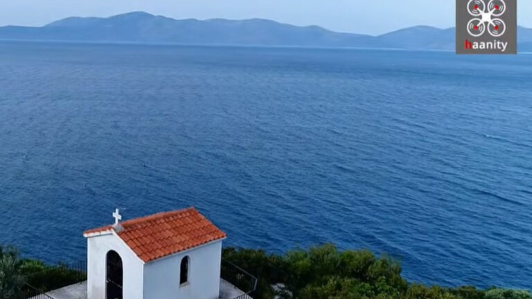 Ένα απίστευτο εκκλησάκι στο Σέσι Γραμματικού(βίντεο από drone)