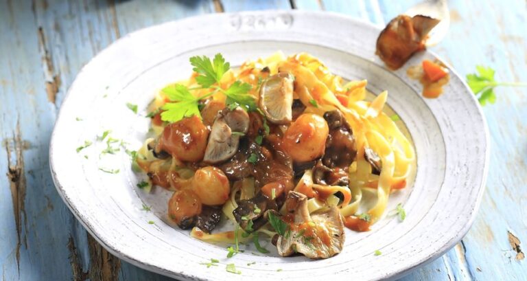 Η συνταγή της ημέρας: Μανιτάρια κοκκινιστά