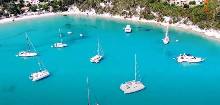 Το απέραντο γαλάζιο των Παξών(βίντεο από drone)