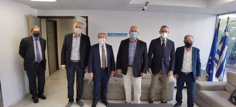 Και ο Ευάγγελος Μπουρνούς στην συνάντηση δημάρχων της περιοχής μας με τον Κυριάκο Πιερρακάκη