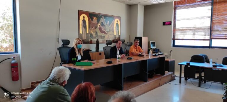 Ευρεία σύσκεψη στο Δήμο Ραφήνας Πικερμίου για έργα υποδομής