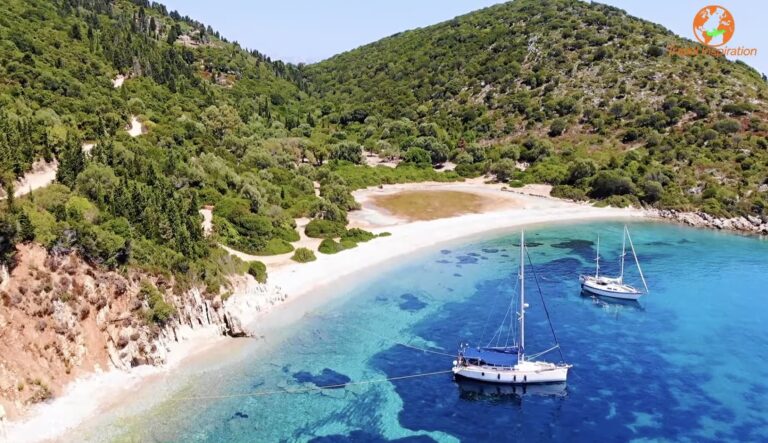 Το νησάκι του Αγίου Νικολάου στο ατελείωτο γαλάζιο της Ιθάκης(video από drone)