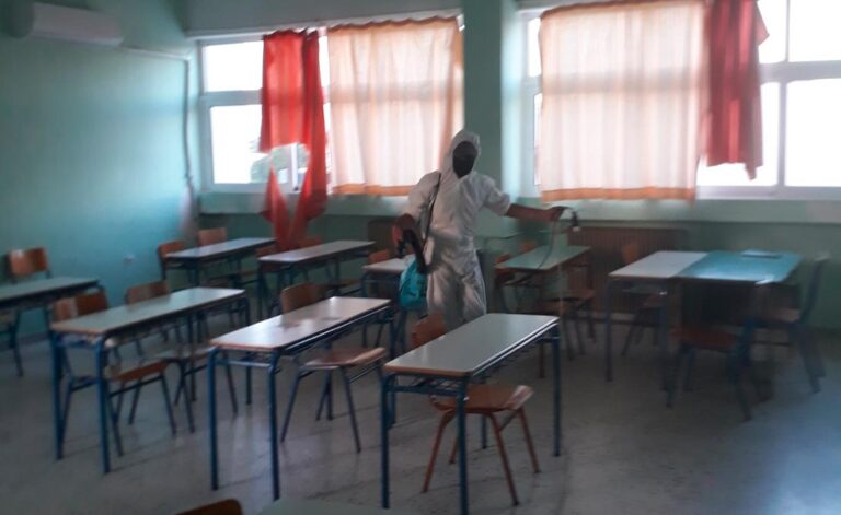Απολύμανση στο 1ο Λύκειο Νέας Μάκρης μετά από εντοπισμό θετικού κρούσματος
