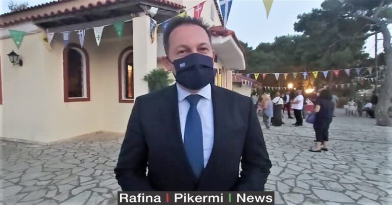 O Στέλιος Πέτσας στη Ραφήνα- τι είπε στην κάμερα του RPN.GR για τα έργα στην περιοχή