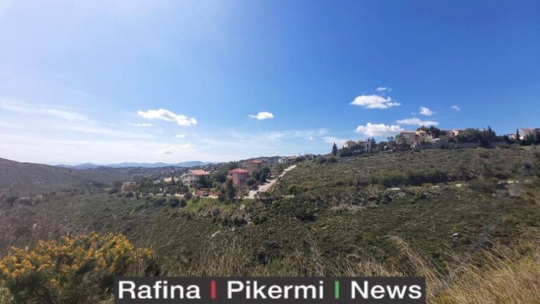 Ραφήνα-Πικέρμι: Απαγόρευση πρόσβασης σε Οχυρό και Βαλανάρη λόγω πολύ υψηλού κινδύνου πυρκαγιάς