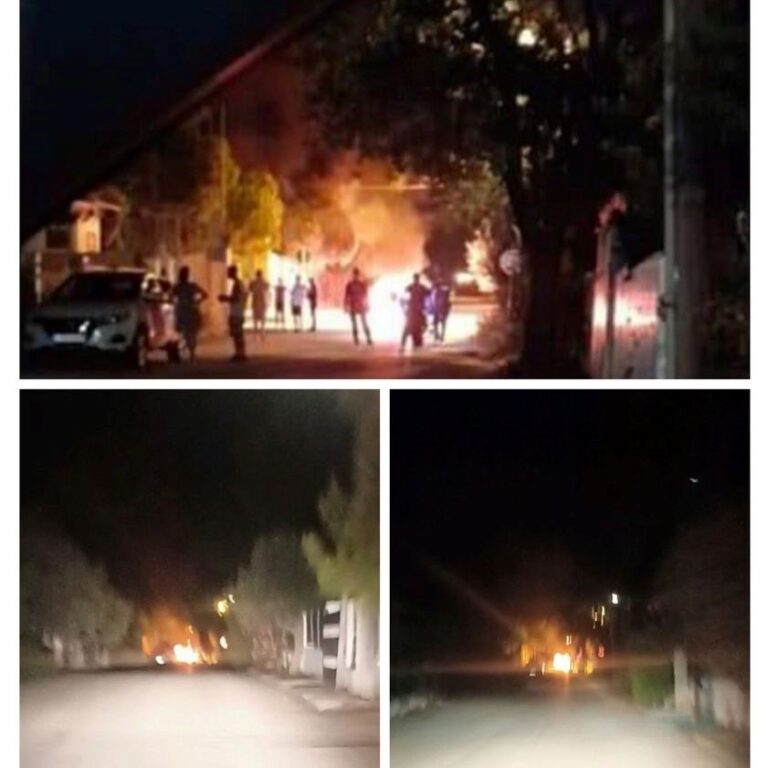 Φωτιά σε αυτοκίνητο στον Άγιο Νικόλαο Αρτέμιδας