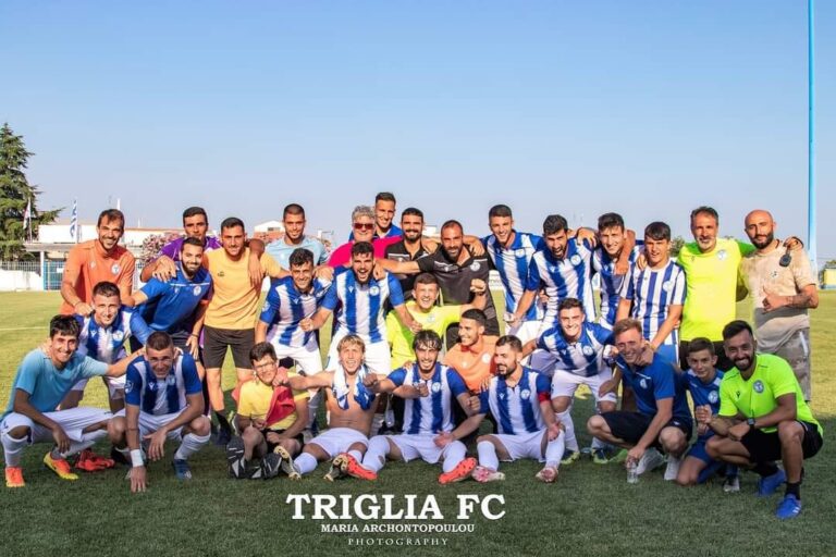 Ο Σύλλογος Τριγλιανών Ραφήνας συγχαίρει την ποδοσφαιρική ομάδα της Νέας Τρίγλιας