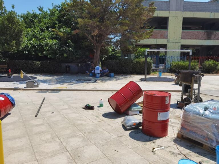 Ολοκληρώνεται σε λίγες μέρες η παιδική χαρά στην πλατεία Πικερμίου