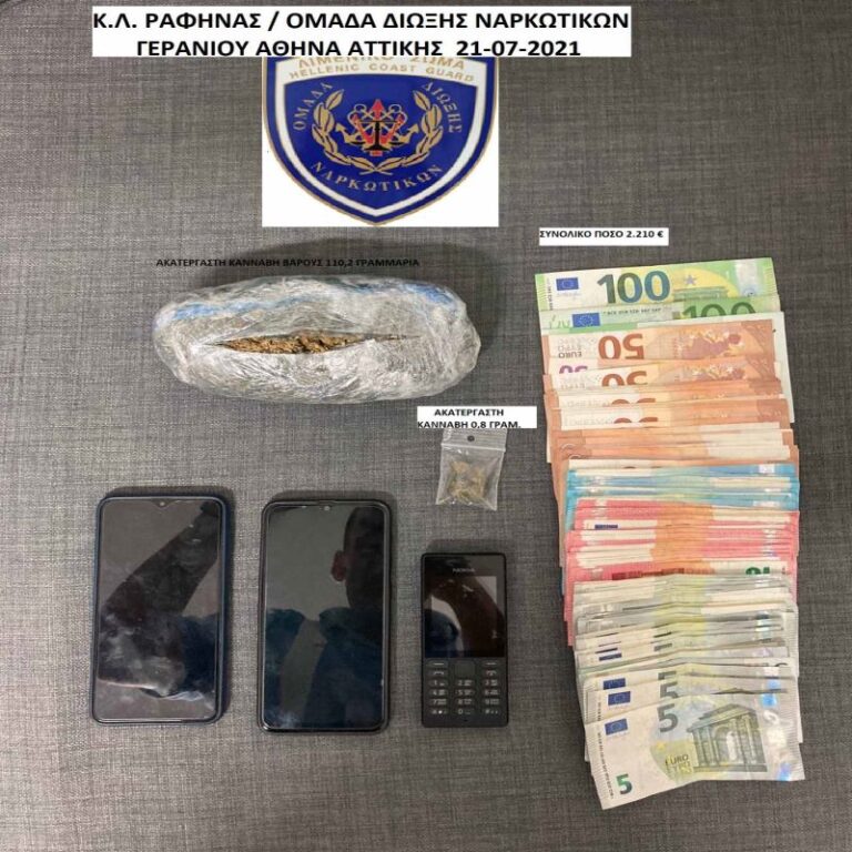 Αποκλειστικό: Άλλη μια επιτυχία του Λιμενικού Ραφήνας και του ”Ράντο”- Δύο συλλήψεις για ναρκωτικά