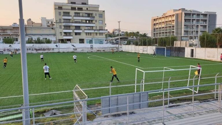 Φιλικός αγώνας Τρίγλια Ραφήνας-Βύζαντας Μεγάρων 1-0