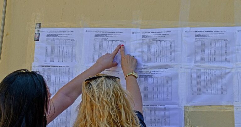 Βάσεις: Οι τελευταίες εκτιμήσεις -Σχολές και μόρια εισαγωγής (πίνακας)