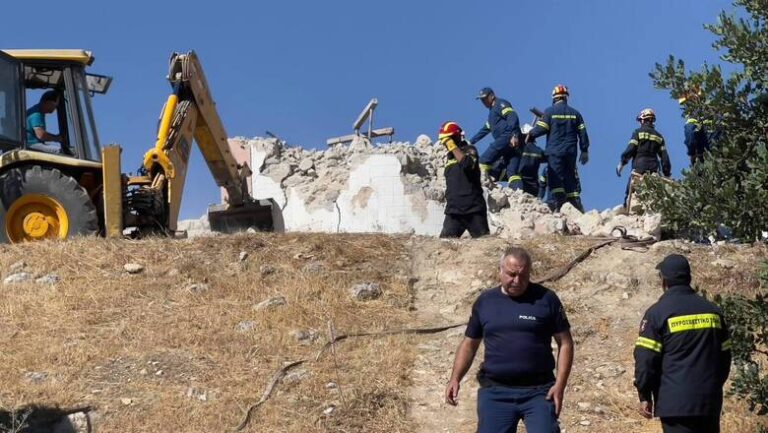 Σεισμός Κρήτη 5,8 Ρίχτερ: Ένας νεκρός στο Αρκαλοχώρι, αναφορές για εκλωβισμένους