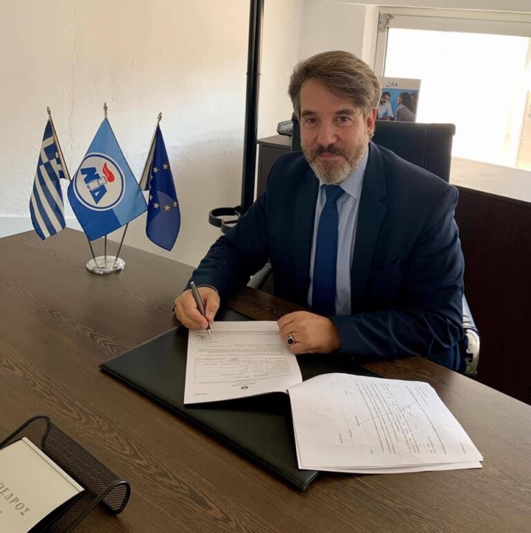 Ο Ανδρέας Γλαβάς κατέθεσε την υποψηφιότητά του για Πρόεδρος της ΔΕΕΠ Β. και Ανατολικής Αττικής(ΝΟΔΕ)
