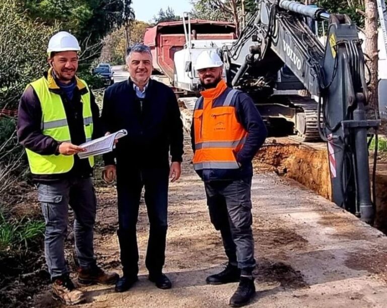 Β.Μπουρνούς: Τα έργα που υποσχεθήκαμε είναι ΕΔΩ