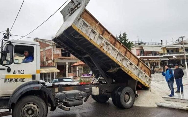 Σε ετοιμότητα ο δήμος Μαραθώνος λόγω Έκτακτου Δελτίου Επιδείνωσης καιρού