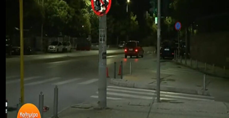 Τροχαίο με εγκατάλειψη σε ζωντανή σύνδεση το πρωί στην τηλεόραση (βίντεο)