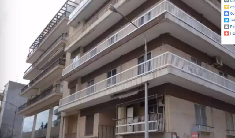 Viral – Κολώνα τρυπάει μπαλκόνι πολυκατοικίας