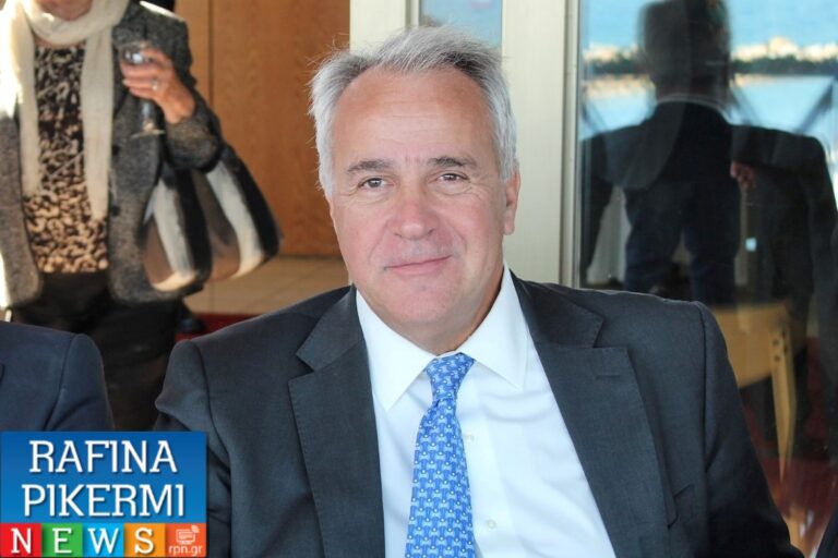 Ο υπουργός Εσωτερικών Μάκης Βορίδης τη Δευτέρα στη Ραφήνα