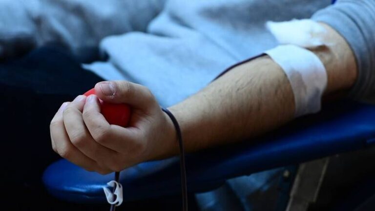 Εθελοντική αιμοδοσία στο ΚΑΠΗ Γέρακα