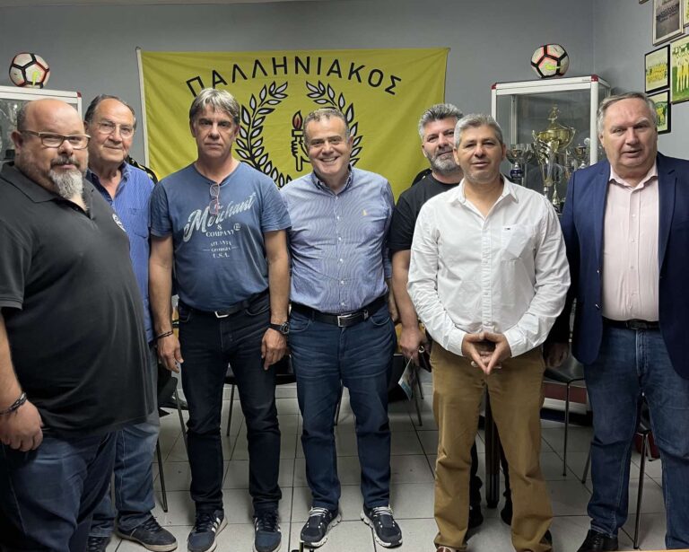 Μεταμόρφωση του Αθλητικού Κέντρου Παλλήνης ανήγγειλε ο Χρ. Αηδόνης