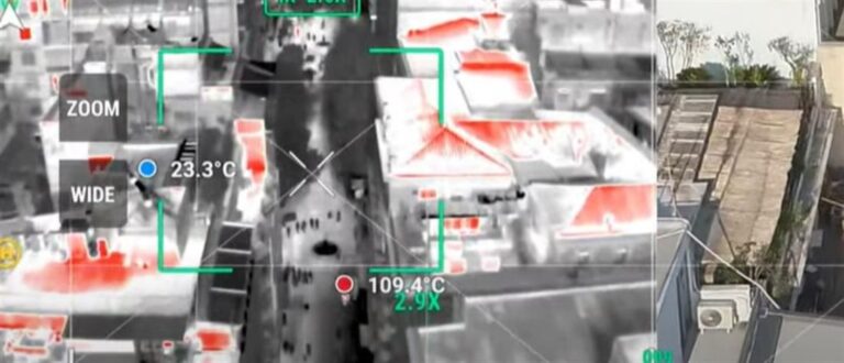 Καύσωνας: Που έδειξε 110 βαθμούς Κελσίου η θερμική κάμερα