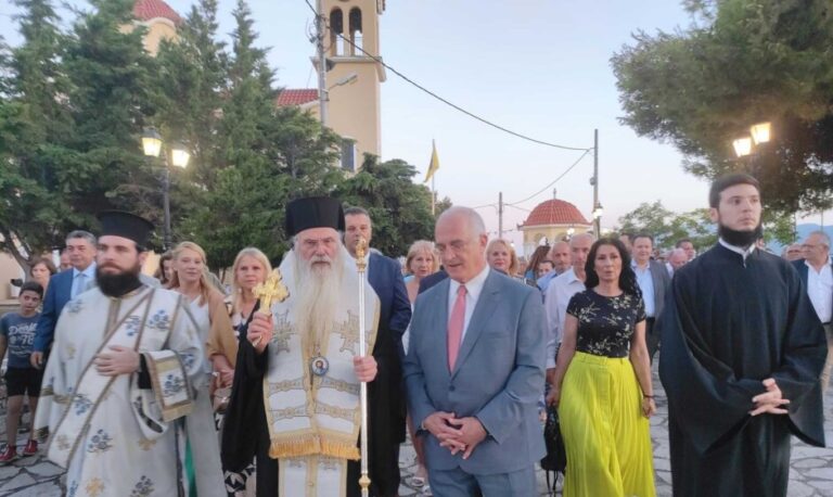 Πανηγυρικός Μέγας Αρχιερατικός Εσπερινός, στον Δήμο Παλλήνης – Λιτανεία Εικόνας Οσίας Ανθούσας
