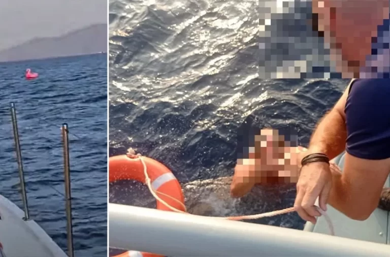 Γυναίκα παρασύρθηκε στη θάλασσα με το φλαμίνγκο