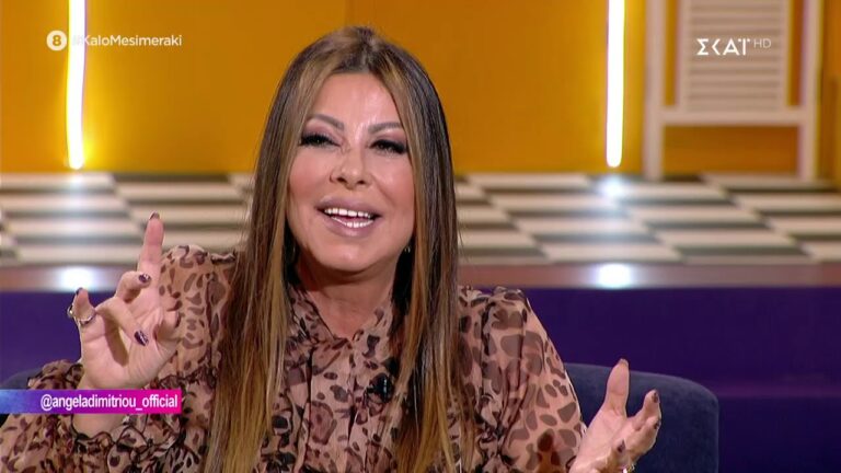 Άντζελα Δημητρίου: «Γεννήσαμε, είμαστε μια χαρά. Ένα υγιέστατο κοριτσάκι, μου μοιάζει»